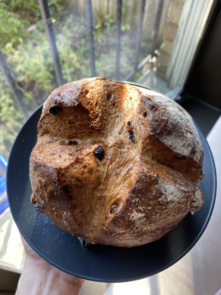 Walnut raisin loaf – Le Conciliabule Lab